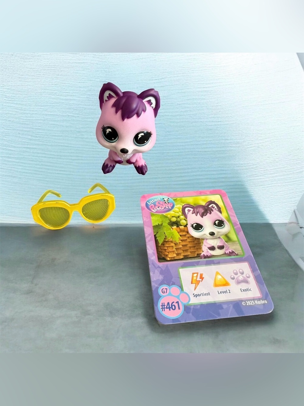 Littlest Pet Shop QUOKKA G7 #461 Series 5 - Accessory & Trading Card